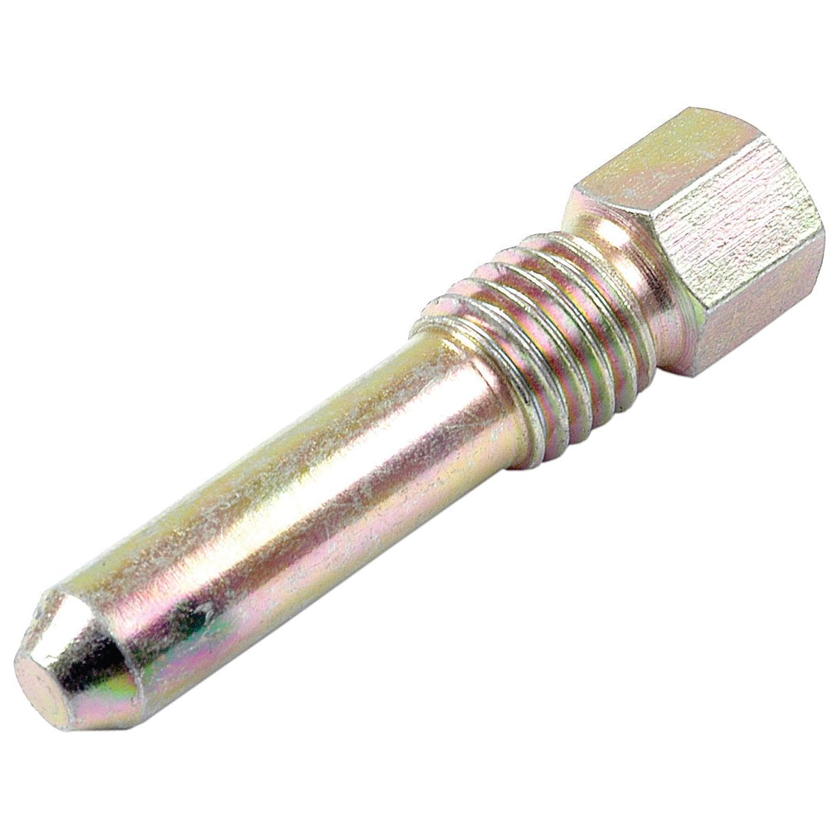 A PAVT Screw (Sparex Part No. S.41384) from Sparex, featuring a hexagonal head and threaded body, similar to those used in Massey Ferguson machinery.