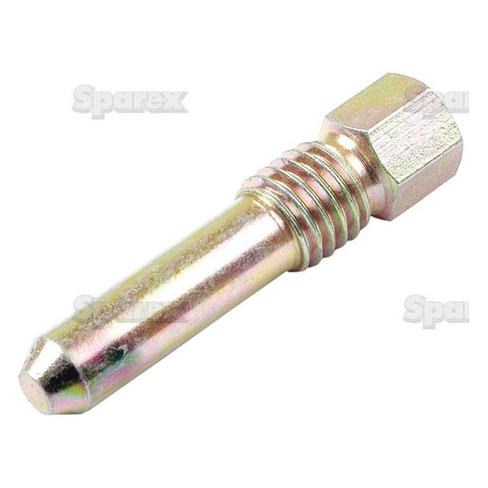 The PAVT Screw (Sparex Part No. S.41384) by Sparex, featuring both threaded and smooth sections, is ideal for use with Massey Ferguson machinery.