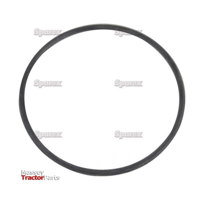 A black rubber seal on a white background, labeled "Massey Tractor Parts" with a watermark reading "Sparex Brand, Sparex Part No.S.108383".