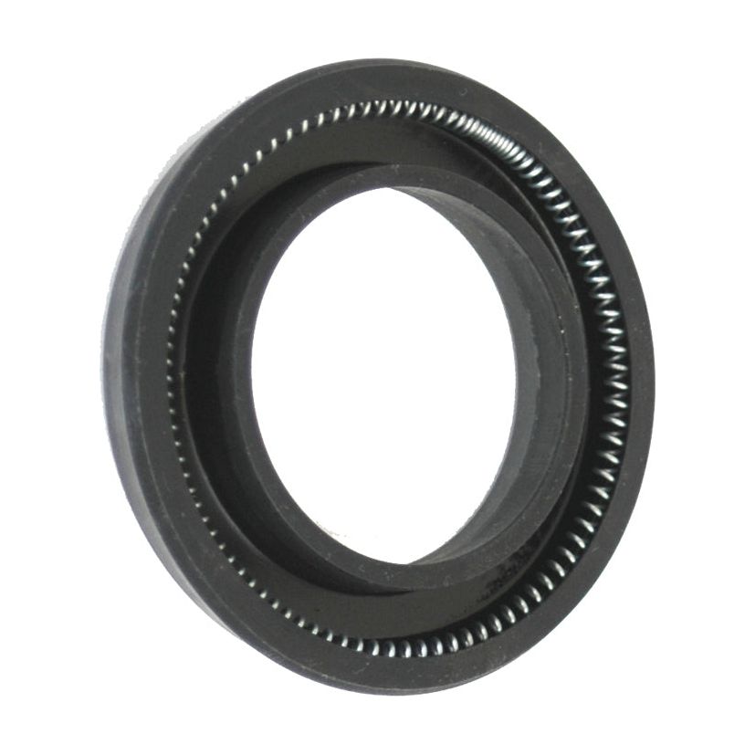 The Sparex Oil Seal (Part No. S.4791), with dimensions of 42.85 x 68.25 x 12.70mm, is a black rubber seal featuring a visible internal spring, designed to seal gaps in mechanical systems such as those found in Ford/New Holland machinery.