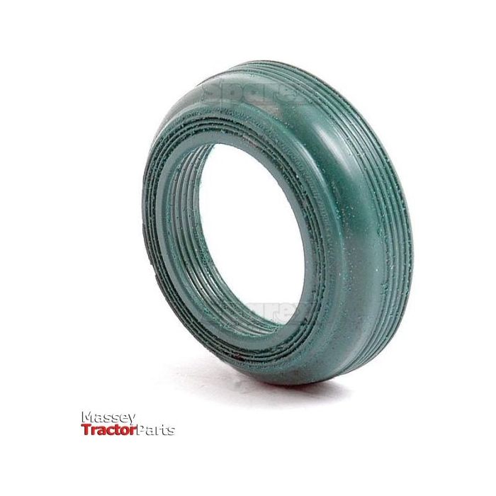 A grey-green circular seal ring, identified as the Sensor Shaft Seal (Sparex Part No. S.62369) from the brand Sparex, is placed upright against a white background. The logo "Massey Tractor Parts" is visible at the bottom left corner, indicating its compatibility with Ford New Holland and Case IH equipment.