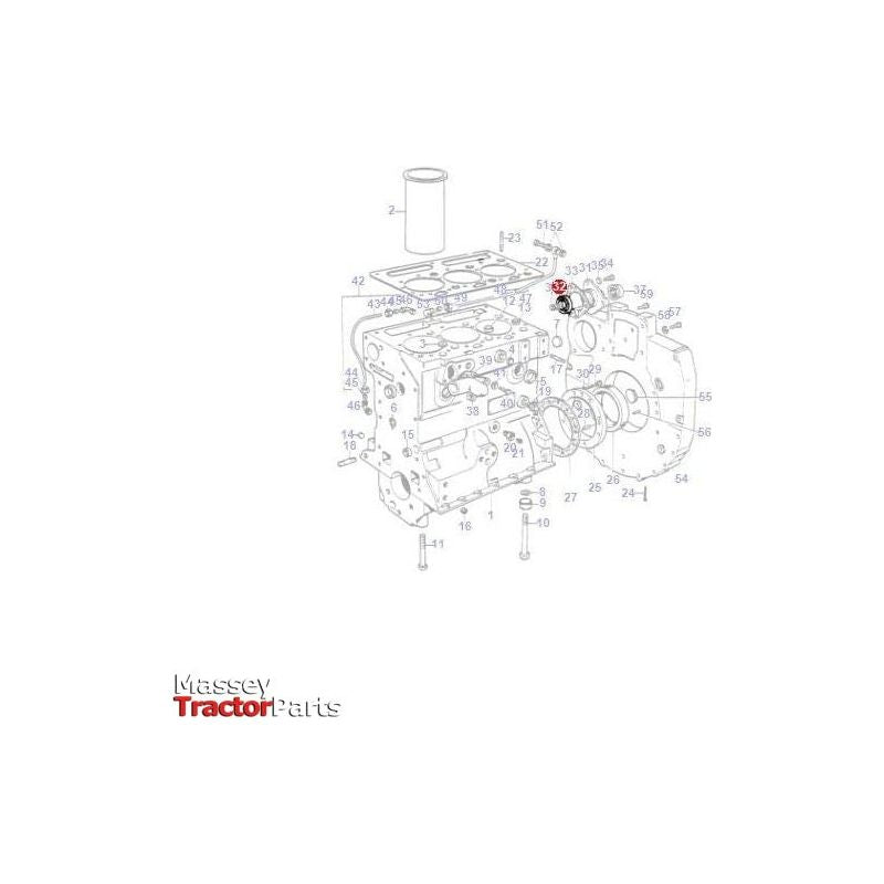 Massey Ferguson Seal Speedo Drive - 636762M1 | OEM | Massey Ferguson parts | Gaskets-Massey Ferguson-Block Components,Engine & Filters,Engine Parts,Farming Parts,Oil Seals,Seals,Tractor Parts