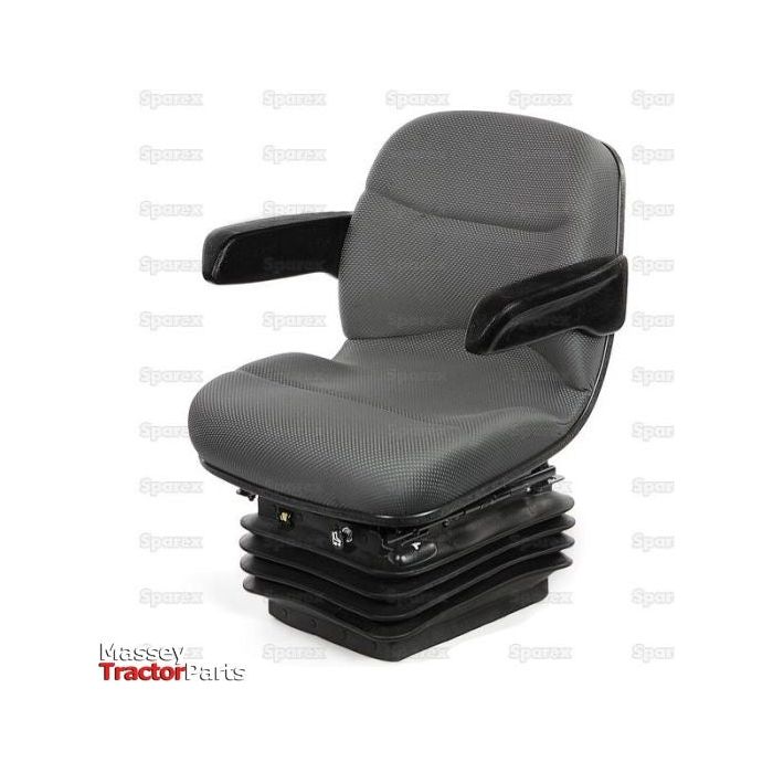 Compact Air Suspension Seat - 12V (Fabric)
 - S.156646 - Farming Parts