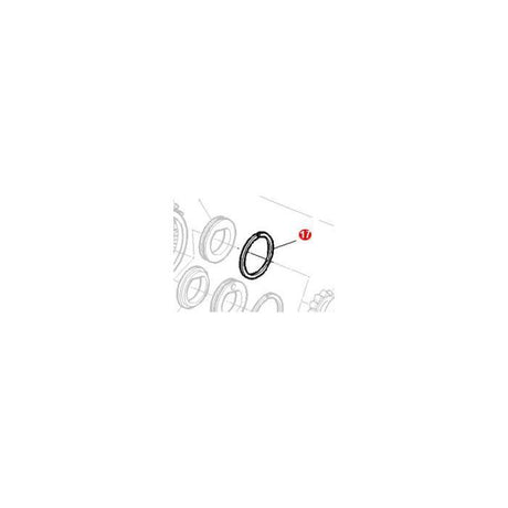 Segment - 3617884M1 - Massey Tractor Parts