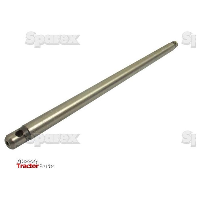 A Hydraulic Pump Shaft (Sparex Part No.S.62368), compatible with Case IH, designed for tractor parts and featuring a hole near one end.