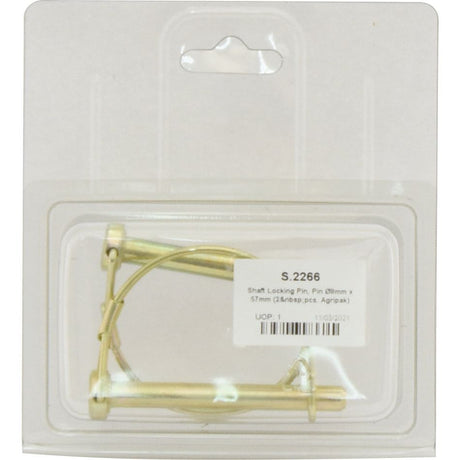 Shaft Locking Pin, Pin⌀8mm x 57mm (2 pcs. Agripak)
 - S.2266 - Farming Parts