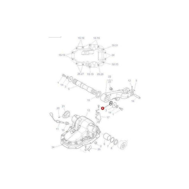 Massey Ferguson Shim 0.20mm - 3715664M1 | OEM | Massey Ferguson parts | Linkage-Massey Ferguson-Farming Parts,Hydraulic Lift Components,Hydraulics,Tractor Hydraulic,Tractor Parts