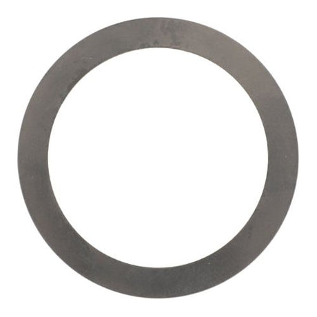 The Massey Ferguson - Shim - 3428290M1 by AGCO is a circular, flat metal washer with a central hole, used in mechanical assemblies of various tractor models, including Massey Ferguson 2WD/4WD.