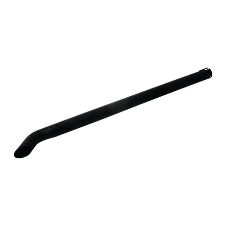 The Silencer - Pipe - S.42770 by Sparex is a bent metal pipe in sleek black with one end slightly tapered.