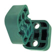 Single Tube Clamps (Body only) - 20mm Ø (Ref. RAP 320), branded under Sparex with part identifier S.51465, are crafted from durable polypropylene and come in a rectangular shape with multiple slots and holes for screws.