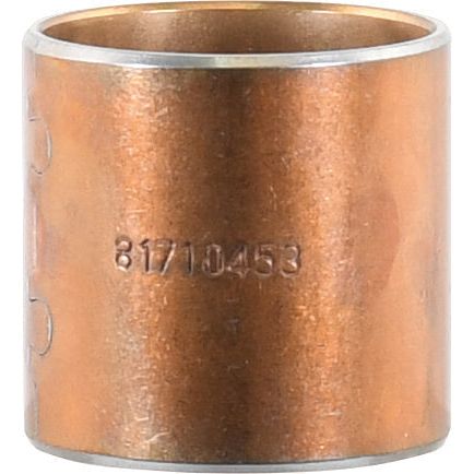 A cylindrical bronze Small End Bush with the Sparex part number S.65235, featuring an internal diameter of 34.7mm, compatible with Case IH and Ford New Holland machinery.