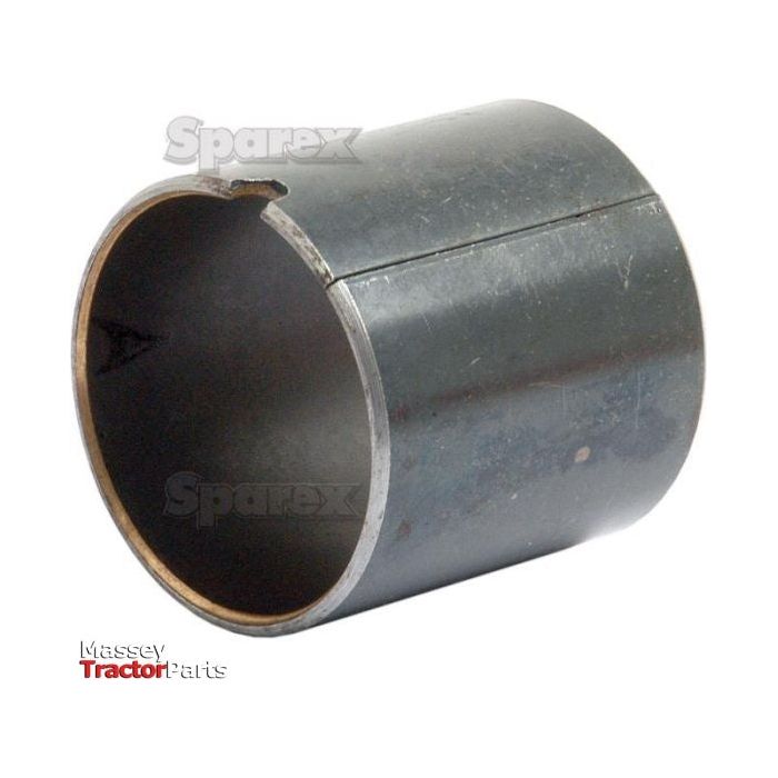 A cylindrical metal bushing with a groove on the outer surface, displayed against a white background. The text "Sparex" and "Massey Tractor Parts" is faintly visible on the image, making it ideal for applications in tractors like the Fiat M115. This is the Small End Bush with an ID of 38mm, bearing Sparex Part No.S.65171.