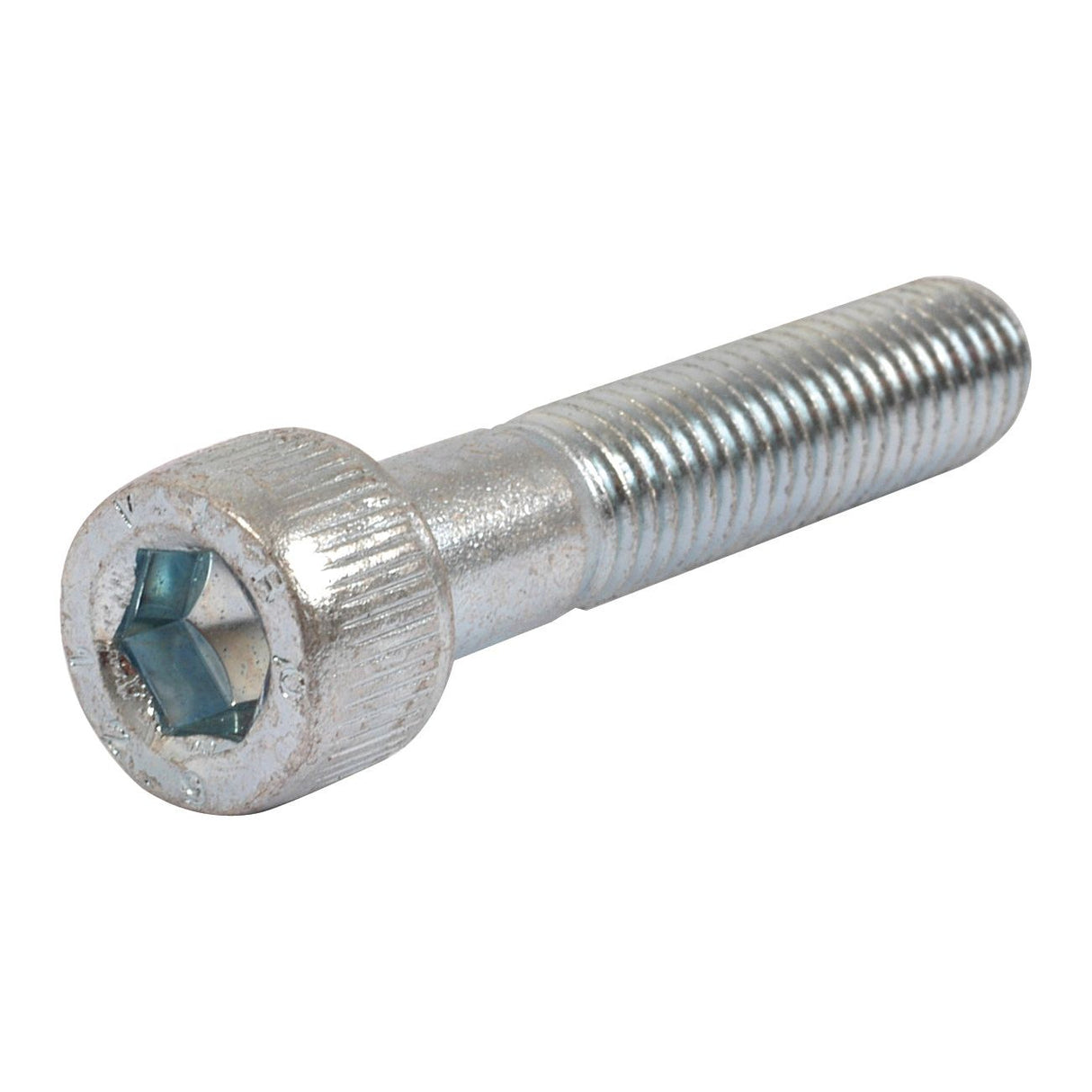 A Sparex Socket Capscrew, M10x50mm (DIN 912), Part No. S.53901, featuring partial threading and a smooth cylindrical section near the head.