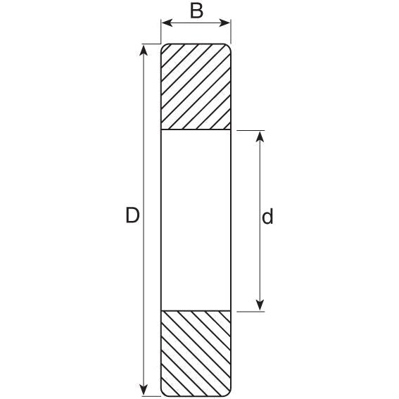 Sparex Deep Groove Ball Bearing (62022RS)
 - S.18084 - Farming Parts