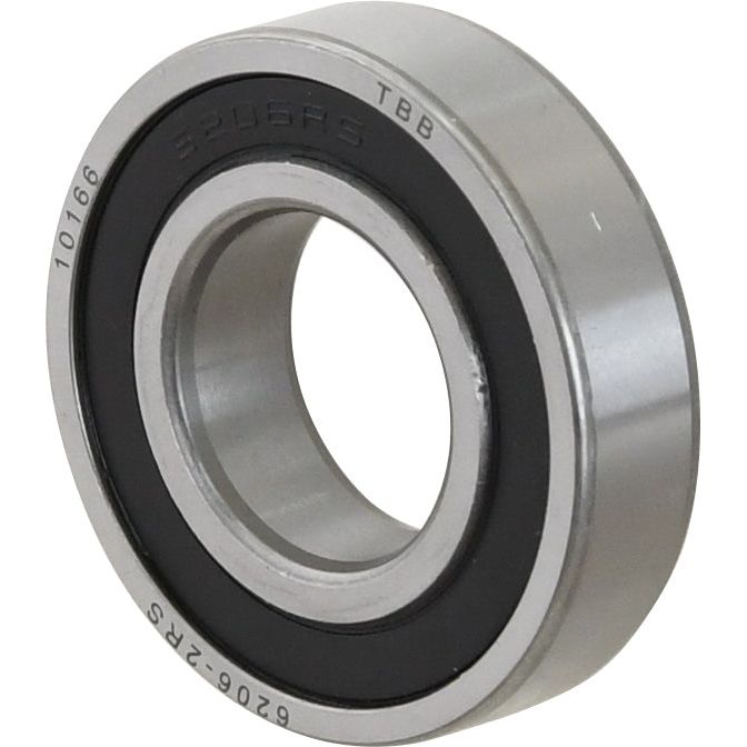 A Sparex Deep Groove Ball Bearing (62062RS) - S.18088, featuring black seals and engraved Alpego markings, perfect as a replacement part.