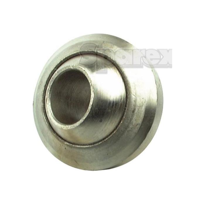 Close-up of a silver-colored Lower Link Swivel Set (Cat. 1) with a central opening, used as a component in mechanical assemblies. Measuring 22mm in outer diameter, the word "Sparex" is lightly visible in the background with Sparex Part No.S.15155.