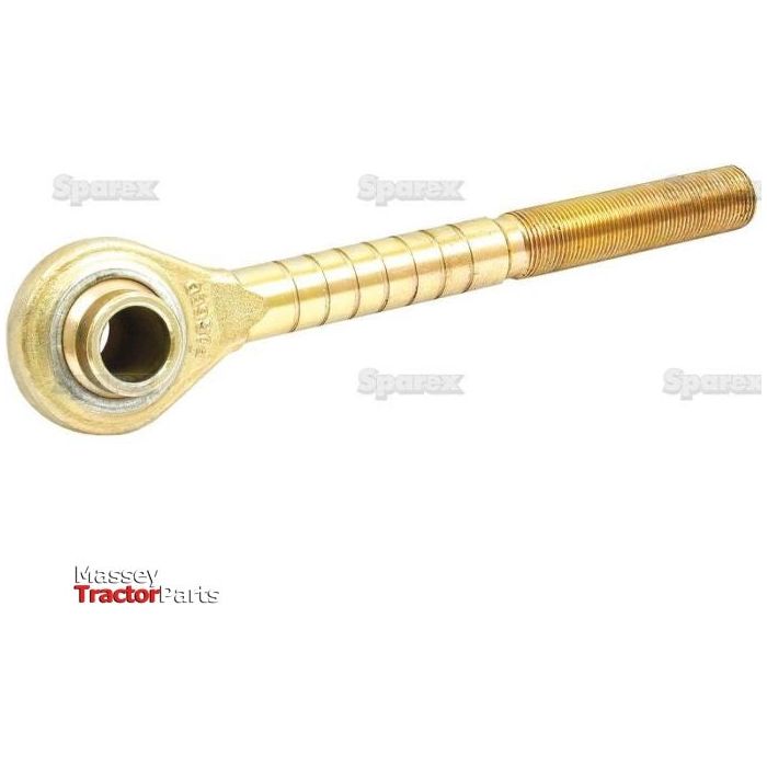 A Sparex Top Link Ball End - 1 1/16'' UNF - Cat.2 (Sparex Part No.S.442), featuring a threaded end and an eyelet on the other, is commonly used in mechanical applications by Massey Ferguson.