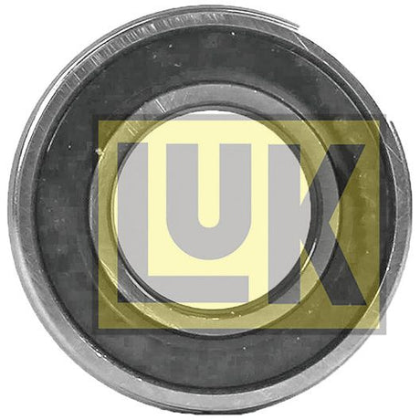 Image of a Spigot Bearing - S.146137 by Sparex, featuring a bearing with a 52mm outer diameter and a 25mm inner diameter, overlaid with the letters "LUK" in yellow text.