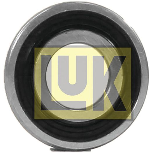 Close-up view of the Spigot Bearing - S.146138 featuring the "Sparex" logo prominently in the center. The part showcases a metallic outer ring with a 15mm OD and a dark inner ring.