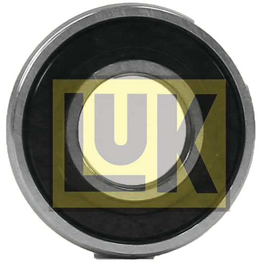 Spigot Bearing - S.146141 from Sparex, a circular automotive bearing with a rubber-sealed inner ring featuring a 2RS seal and the "LUK" logo overlaid on the image.