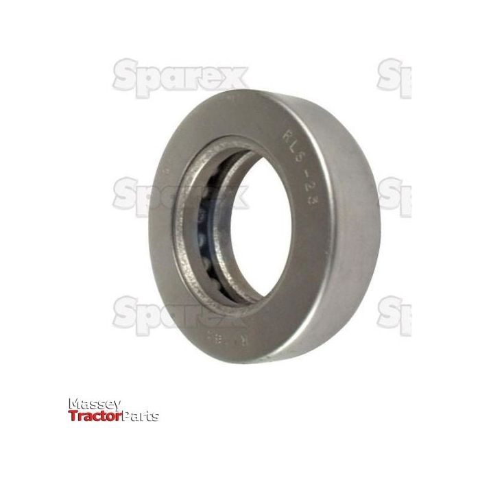 A Sparex spindle bearing, specifically the S.17472 model, with "Sparex" and "Massey Tractor Parts" logos in the background, alongside references to International Harvester.