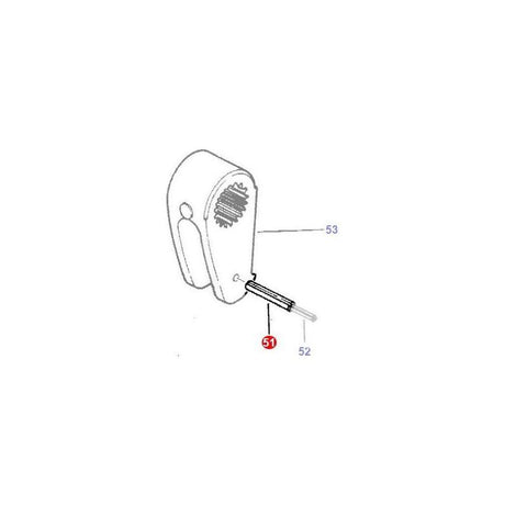 Spirol Pin - 339248X1 | OEM |  parts | Hydraulics-Massey Ferguson-Farming Parts,Hardware,Roll & Spirol Pins,Roll Pins,Roll Pins - Metric,Towing & Fasteners,Tractor Parts