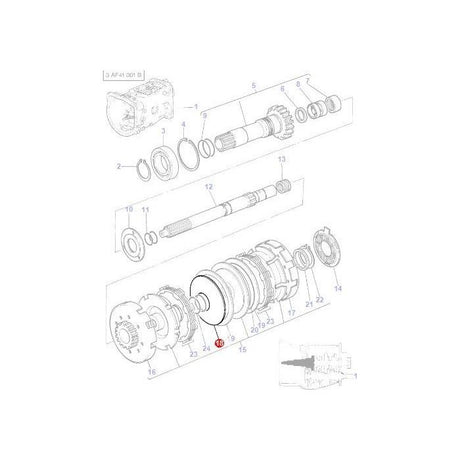 Spring - 3697533M1 - Massey Tractor Parts
