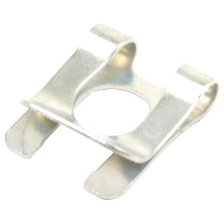 The Sparex Spring Clip (SL6), part number S.52329, features a central circular hole and two protruding prongs on opposite sides, designed for effective utility.