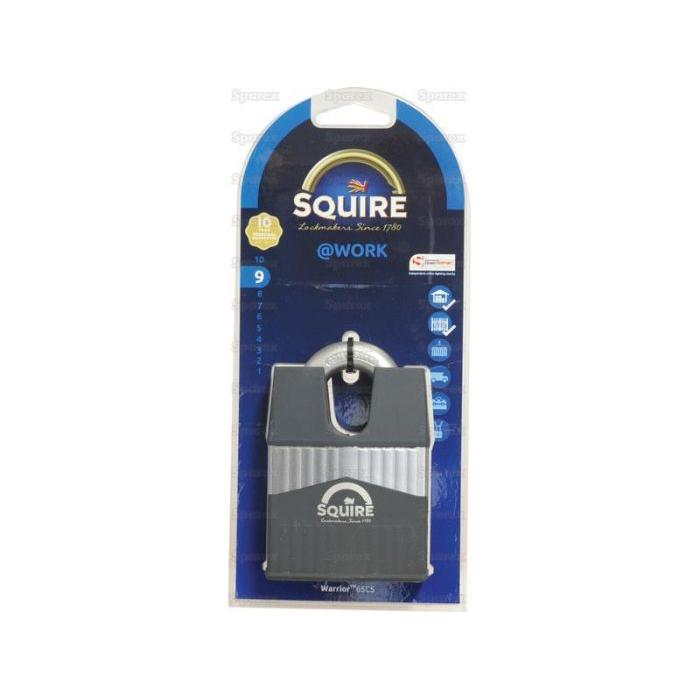 Squire 65CS Warrior Padlock, Body width: 65mm (Security rating: 9)
 - S.129865 - Farming Parts