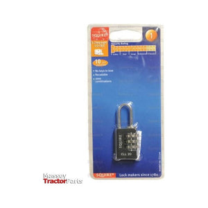 Squire Recodable Toughlock Combination Padlock - Die Cast, Body width: 20mm (Security rating: 1)
 - S.114335 - Farming Parts
