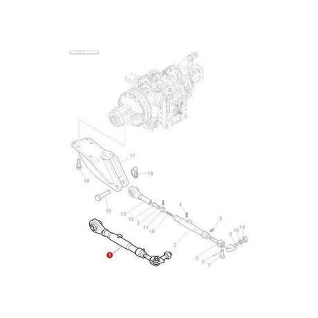 Stabiliser - 4271572M91 - Massey Tractor Parts