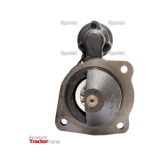 A 12V, 3.1Kw starter motor for Massey Ferguson tractors, branded as Sparex (Part No. S.359891), is shown against a white background with the name "Sparex" clearly visible on the part.