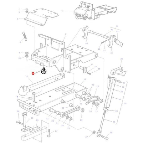 Stop - 3600297M1 - Massey Tractor Parts