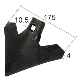 Sweep 175x4mm
 - S.79377 - Massey Tractor Parts