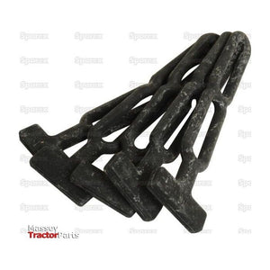 TAG - Strap Rubber Tensioner 185mm 2 loops - Qty 5
 - S.28941 - Farming Parts