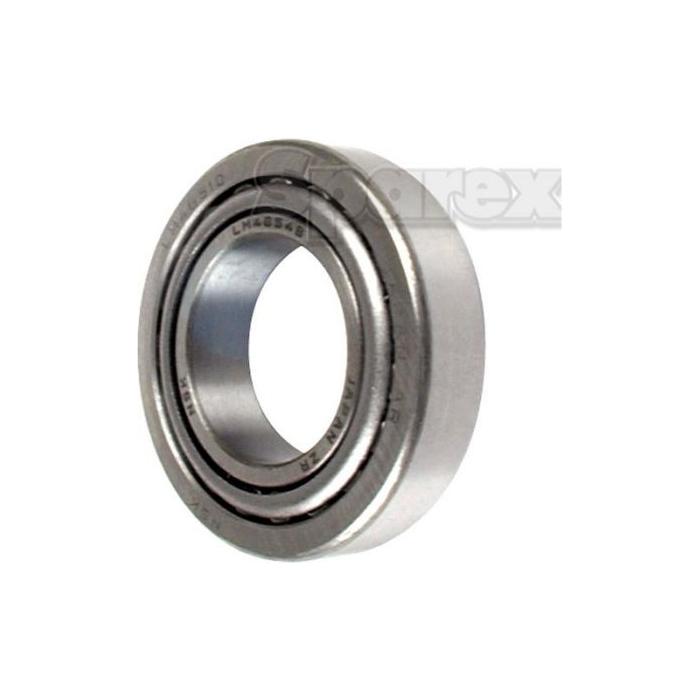 A Sparex Taper Roller Bearing (LM12649/12610) with engraved markings on both sides, available in metric sizes as product S.4236 through Sparex.