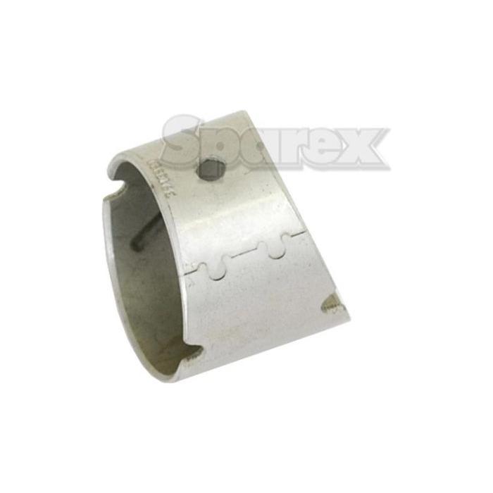 Close-up of a metallic Tapered Small End Bush (ID: 46.8mm) with a small hole and markings. The background is white, and a faint "Sparex" watermark is visible. Ideal for International Harvester or New Holland machinery. Sparex Part No.S.30076.