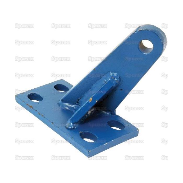 A Stabiliser Bracket from Sparex, part number S.66472, featuring multiple mounting holes and a reinforced angled support, ideal for Ford New Holland applications.
