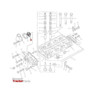 Massey Ferguson Thermostat - 1446165M91 | OEM | Massey Ferguson parts | Thermostat-Massey Ferguson-Cooling Parts,Engine & Filters,Farming Parts,Thermostats,Tractor Parts