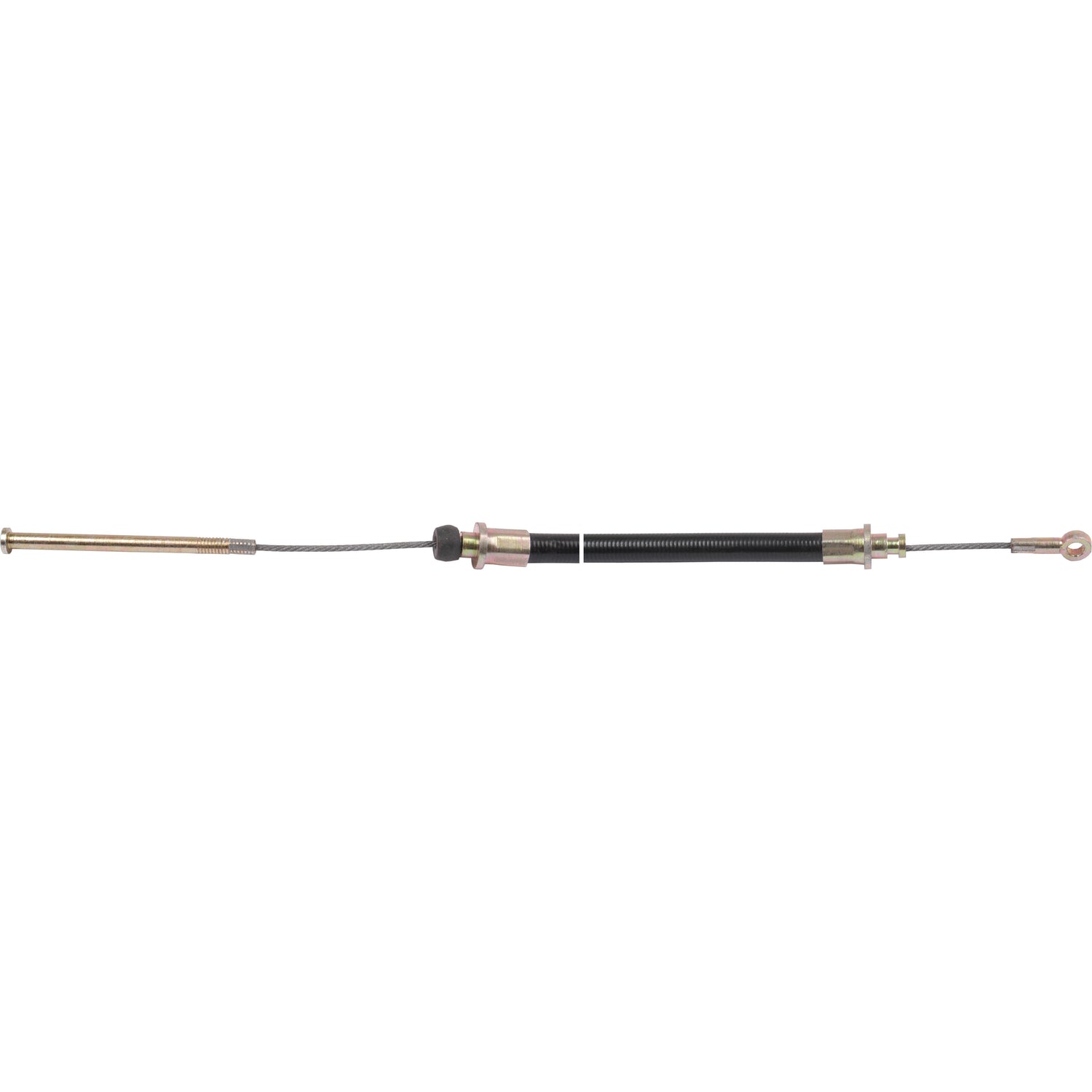 The Sparex Throttle Cable (Part No. S.62269), featuring a black sheathing and metallic connectors at both ends, measures 1817mm in length with an outer cable length of 1619mm and is designed for control or tension applications in machinery, compatible with Fiat models.