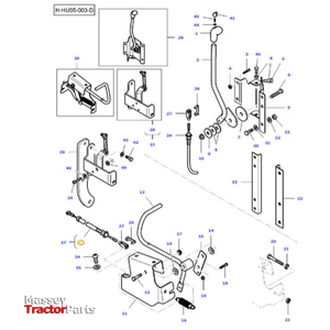 Massey Ferguson Throttle Cable - VA370217 | OEM | Massey Ferguson parts | Throttle-Massey Ferguson-Cabin & Body Panels,Cables,Farming Parts,Throttle,Tractor Parts