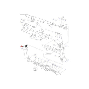 Thrust Washer - 1696721M1 - Massey Tractor Parts