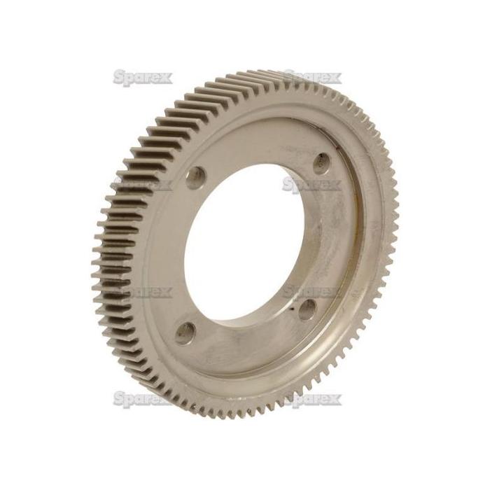 The Sparex Timing Gear - S.67172 is a circular metal gear featuring 85 teeth and a sizable central hole, commonly utilized in machinery. Ideal for applications demanding precision and durability, this gear guarantees reliable performance.