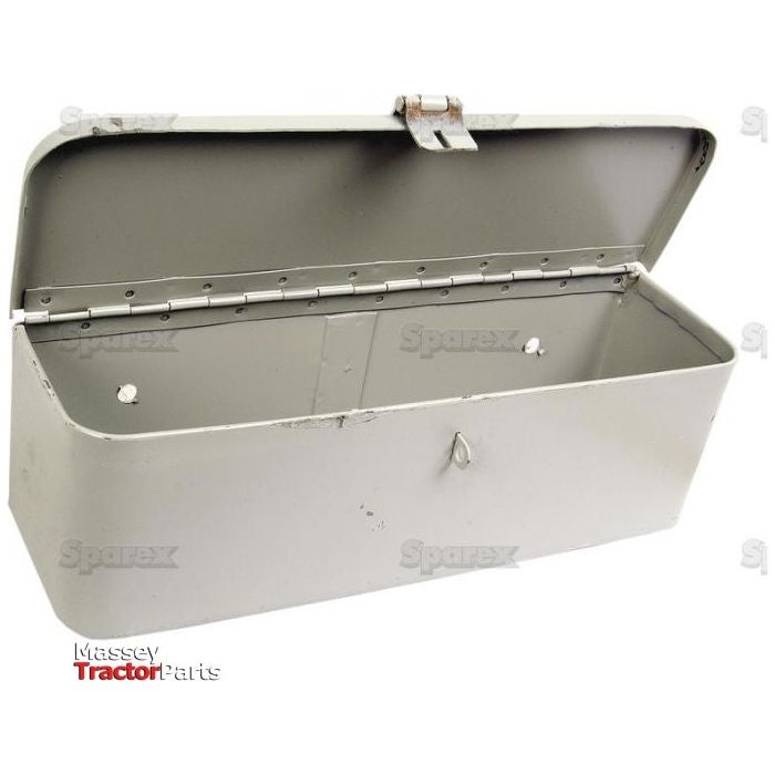 A Tool Box (Sparex Part No. S.66900) from Sparex with an open lid, perfect for storing your Ford / New Holland essentials.