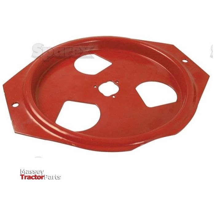 Red metal top disc with two holes, labeled "Sparex" in the bottom left corner. Compatible with Vicon PS04 and Sparex models.