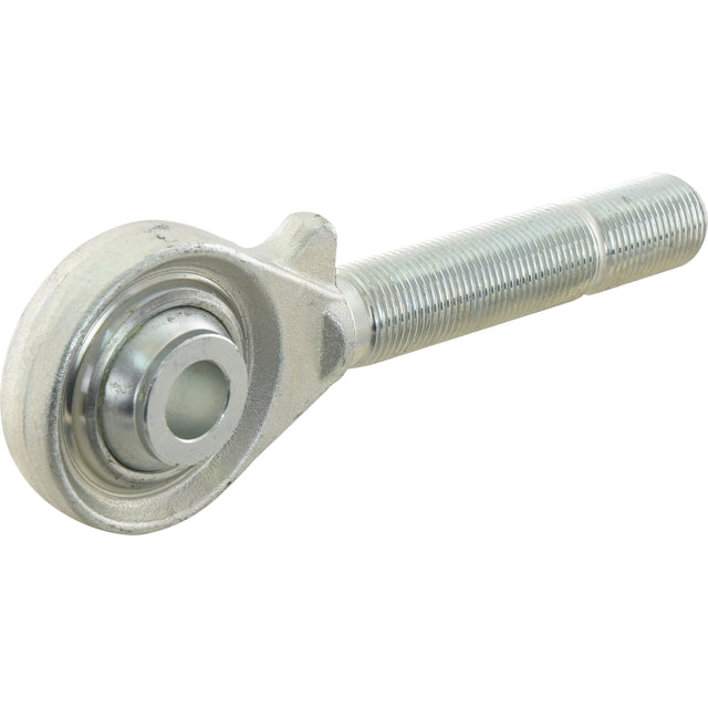 The Top Link Ball End - M36x3 Metric - Cat.2 (Sparex Part No. S.29328) from Sparex features a metal rod end with a threaded shaft, a bearing eye designed for mechanical linkage applications, and an overall length that ensures optimal fit.