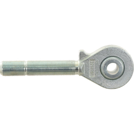The Sparex Top Link Ball End (M36x3 Metric - Cat.2) - Sparex Part No.S.29328 is a metallic rod end bearing with a threaded shaft and a spherical eye for mechanical linkage applications, featuring an optimal overall length for diverse setups.