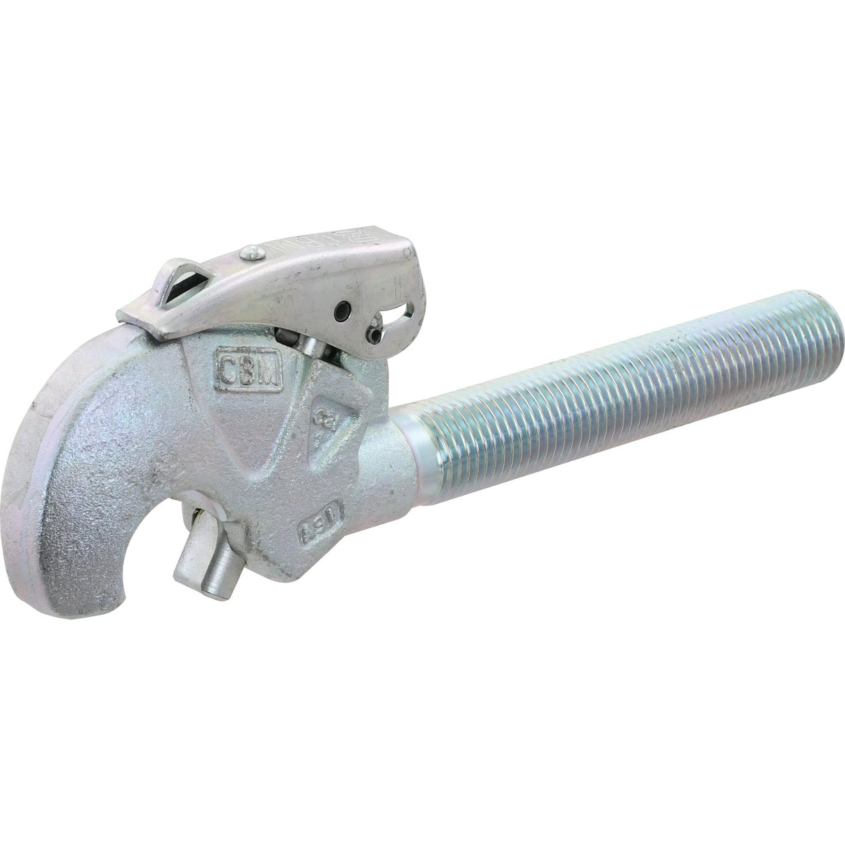 A high-quality product from Sparex, the Top Link Forged Hook - Cat. 1, featuring a thread size of M27 x 3.00 (RH) - S.32939, designed for various plumbing tasks.