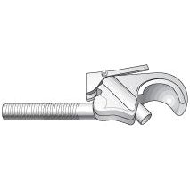 Top Link Forged Hook End, RH (Cat. 2)
 - S.14010 - Farming Parts