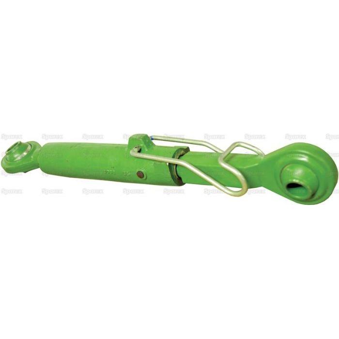 The Sparex Top Link Heavy Duty (Cat.2/2) Ball and Ball, M36 x 4.00, with a minimum length of 530mm (S.28781), is designed for agricultural machinery and compatible with various models, shown on a white background.